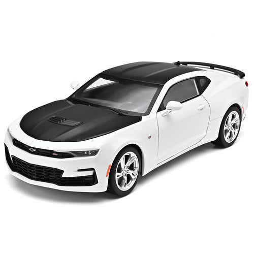 Black Mamba 1:18 Scale Licensed Chevrolet Camaro Die-Cast Alloy Static Model - Opening Doors, Shock Absorption, Steering, Adjustable Seats & Foldable Mirrors - Muscle Car Collection