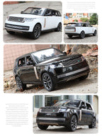 Qiyi 1:24 Scale Licensed Land Rover Range Rover SV 2022 Edition Die-Cast Alloy Model Toy - Opening Doors, Sound & Light, Pull-Back Function, Shock Absorption, Steering & Horn - Official Luxury SUV Collection