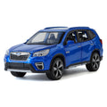 Qiyi 1:30 Scale Licensed Subaru Forester Die-Cast Alloy Model Toy - Opening Doors, Sound & Light, Pull-Back Function, Shock Absorption & Horn - Official SUV Collection