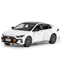 OK 1:24 Scale Die-Cast Alloy Model Toy Compatible with GAC Trumpchi Emkoo - Opening Doors, Sound & Light, Pull-Back Function, Shock Absorption, Steering & Horn - Sports Sedan Collection