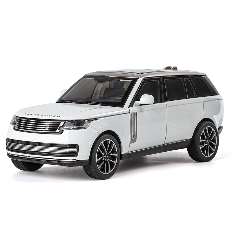 QiYi 1:32 Licensed Land Rover Range Rover SV 2022 Die-Cast Alloy Model - Official Luxury SUV with Opening Doors, Sound & Light, Pull-Back Action & Shock Absorption