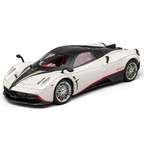 Chezhi 1:18 Scale Die-Cast Alloy Model Toy Compatible with Pagani Zonda C12 - Opening Doors, Sound & Light, Pull-Back Function, Shock Absorption, Steering & Horn - Supercar Collection