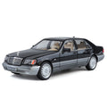 Jin Lifang 1:24 Two-Tone Edition Die-Cast Alloy Model - Compatible with Mercedes-Benz S-Class W140 - Classic Flagship Sedan with Opening Doors, Sound & Light, Pull-Back Action, Shock Absorption, Interactive Steering & Foldable Mirrors