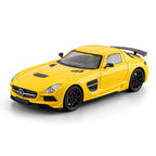 Chezhi 1:24 Die-Cast Alloy Model - Compatible with Mercedes-Benz SLS AMG - Feature-Packed with Opening Doors, Realistic Sound & Light, Pull-Back Action, Shock Absorption & Steering - Collector's Edition