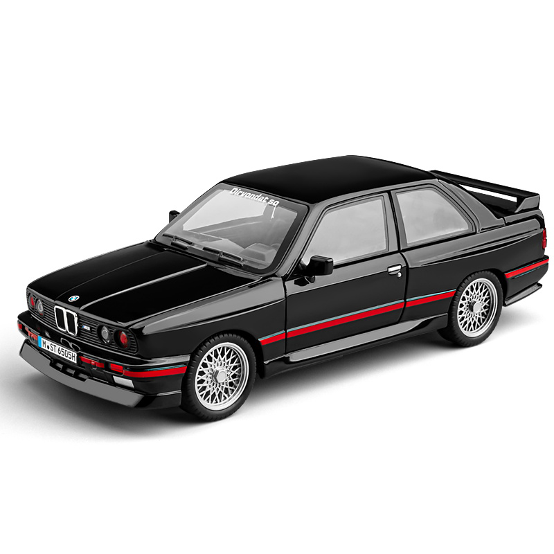 Chezhi 1:24 Die-Cast Alloy Model - Compatible with BMW M3 - High-Performance Sedan with Opening Doors, Sound & Light, Pull-Back Action, Shock Absorption, Steering, Horn, Foldable Mirrors & Opening Fuel Cap