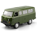 Chezhi 1:18 Die-Cast Alloy UAZ “Patriot” / “Hunter” Model - Russian Off-Road SUV with Opening Doors, Sound & Light, Pull-Back, Shock Absorption, Openable Roof & Foldable Mirrors