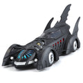 QiYi 1:18 Licensed 1995 Batmobile Die-Cast Alloy Model - Official Batman Forever Movie Replica with Spray Effect, Opening Doors, Sound & Light