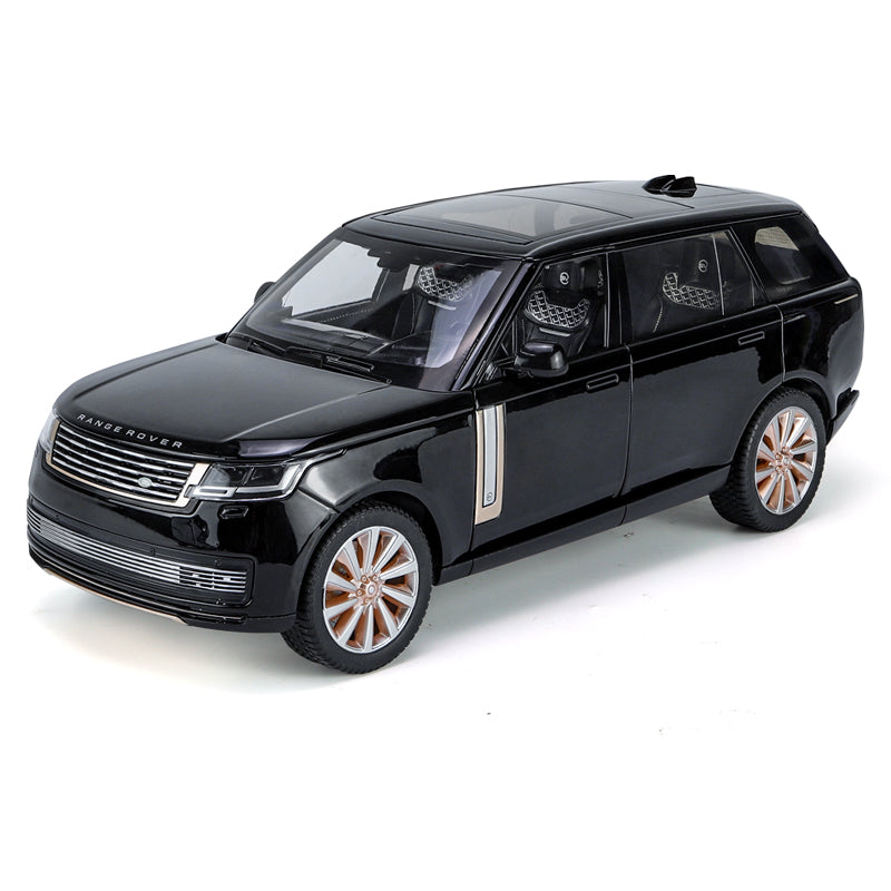 Qiyi 1:18 Scale Licensed Land Rover Range Rover SV Autobiography 2022 Edition Die-Cast Alloy Model Toy - Opening Doors, Sound & Light, Shock Absorption, Steering & Horn - Official Luxury SUV Collection