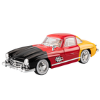 Jiaye 1:22 Die-Cast Alloy Model - Compatible with Mercedes-Benz 300SL Gullwing - Classic Automotive Icon with Opening Doors, Sound & Light, Pull-Back Action & Shock Absorption