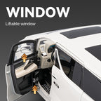 Chezhi 1:18 Lexus LM300 Luxury MPV Model - Masterpiece with Starry Roof, Power Doors, Working Windows, Adjustable Seats, Sound & Light, Pull-Back, Interactive Steering & Shock Absorption