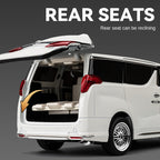 Chezhi 1:18 Scale Licensed Toyota Alphard Die-Cast Alloy Model Toy - Power Sliding Doors, Starlight Headliner, Manual Windows, Adjustable Seats & Removable Fuel Cap - Official Luxury MPV Collection