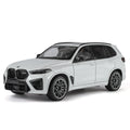 BMW X5 M Black Mamba, modelo estático de aleación fundida a presión, con licencia, escala 1:18: puertas que se abren, amortiguación, dirección, asientos ajustables y espejos plegables. Colección SUV de alto rendimiento de lujo.