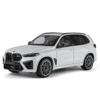 BMW X5 M Black Mamba, modelo estático de aleación fundida a presión, con licencia, escala 1:18: puertas que se abren, amortiguación, dirección, asientos ajustables y espejos plegables. Colección SUV de alto rendimiento de lujo.