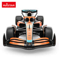 Rastar 1:24 Scale Licensed McLaren MCL36 Formula 1 Racing Car Die-Cast Alloy Static Model Toy - Steering Linkage & Rolling Function - Official F1 Motorsport Collection