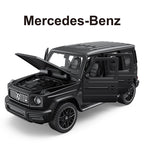 Rastar 1:32 Scale Licensed Mercedes-AMG G63 Die-Cast Alloy Model Toy - Opening Doors, Sound & Light, Pull-Back Function - Official Luxury SUV Collection