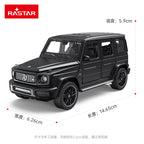 Rastar 1:32 Scale Licensed Mercedes-AMG G63 Die-Cast Alloy Model Toy - Opening Doors, Sound & Light, Pull-Back Function - Official Luxury SUV Collection