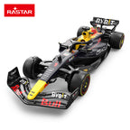 Rastar 1:32 Scale Licensed Red Bull RB19 Formula 1 Racing Car Die-Cast Alloy Static Model - Steering & Rolling Function - Official F1 Motorsport Collection