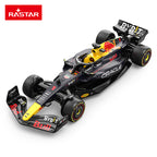 Rastar 1:32 Scale Licensed Red Bull RB19 Formula 1 Racing Car Die-Cast Alloy Static Model - Steering & Rolling Function - Official F1 Motorsport Collection
