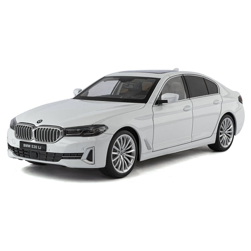 Black Mamba 1:18 Scale Licensed BMW 530Li Die-Cast Alloy Static Model - Opening Doors, Shock Absorption, Steering, Adjustable Seats & Foldable Mirrors - Luxury Sedan Collection
