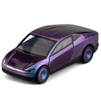 XHD 1:32 Scale Die-Cast Alloy Model Toy Compatible with Tesla Robotaxi - Opening Doors, Sound & Light, Pull-Back Function & Shock Absorption - Autonomous Vehicle Collection