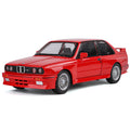 Jin Lifang 1:24 Die-Cast Alloy Model - Compatible with BMW M3 - High-Performance Sedan with Opening Doors, Sound & Light, Pull-Back Action, Shock Absorption, Interactive Steering Wheel, Horn & Foldable Mirrors