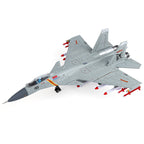 QiYi 1:72 Licensed Shenyang J-15 “Flying Shark” Carrier-Based Fighter Die-Cast Alloy Model - Official Chinese Naval Aviation with Display Stand