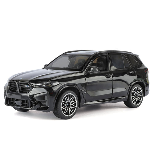 Black Mamba 1:18 Scale Licensed BMW X5 M Die-Cast Alloy Static Model - Opening Doors, Shock Absorption, Steering, Adjustable Seats & Foldable Mirrors - Luxury Performance SUV Collection