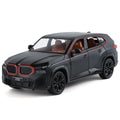 XHD 1:24 Scale Die-Cast Alloy Model Toy Compatible with BMW XM - Starlight Headliner, Opening Doors, Sound & Light, Pull-Back Function, Shock Absorption, Steering & Horn - Luxury Performance SUV Collection