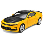 Black Mamba 1:18 Scale Licensed Chevrolet Camaro Die-Cast Alloy Static Model - Opening Doors, Shock Absorption, Steering, Adjustable Seats & Foldable Mirrors - Muscle Car Collection