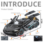 Jin Lifang 1:18 Die-Cast Alloy Model - Compatible with Mercedes-AMG ONE - F1 Hybrid Hypercar with Opening Doors, Sound & Light, Shock Absorption, Interactive Steering Wheel & Adjustable Rear Wing