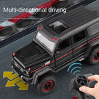 Mercedes-Benz G500 de aleación fundida a presión, escala 1:24, Chezhi - Control remoto RC - Avance/retroceso, dirección y bocina - Colección de vehículos todoterreno