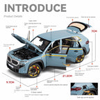 Chezhi 1:24 Scale Die-Cast Alloy Model Toy Compatible with BMW XM - Opening Doors, Sound & Light, Pull-Back Function, Shock Absorption, Steering, Horn & Removable Fuel Cap - Luxury Performance SUV Collection