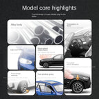 Jiaye 1:32 Die-Cast Alloy Model - Compatible with BMW X3 M - High-Performance SUV with Opening Doors, Sound & Light, Pull-Back Action & Shock Absorption