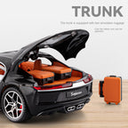 Chezhi 1:32 Scale Die-Cast Alloy Model Toy Compatible with Bugatti Atlantic - with Mini Luggage Set, Opening Doors, Sound & Light, Pull-Back Function - Classic Car Collection