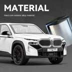Chezhi 1:24 Scale Die-Cast Alloy Model Toy Compatible with BMW XM - Opening Doors, Sound & Light, Pull-Back Function, Shock Absorption, Steering, Horn & Removable Fuel Cap - Luxury Performance SUV Collection