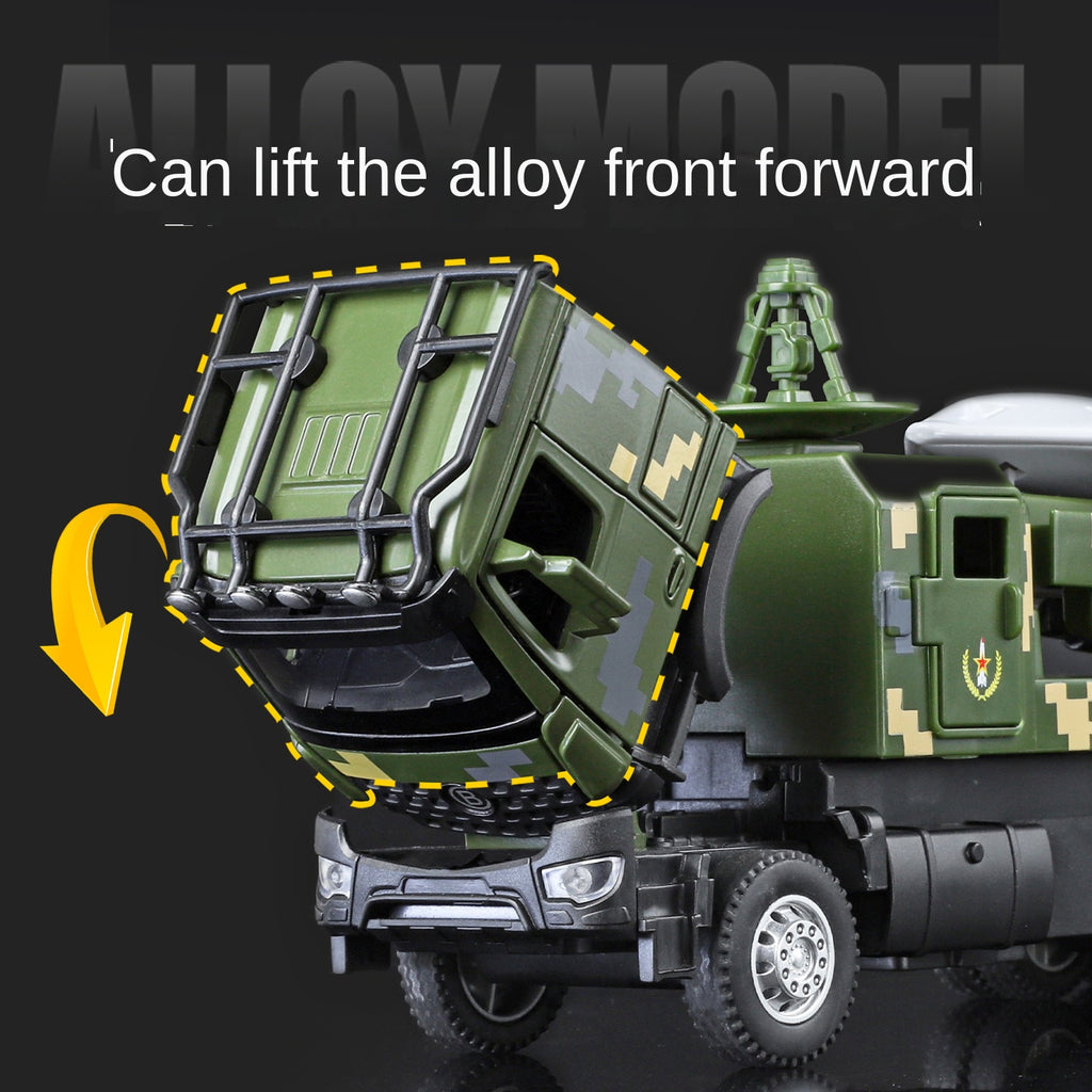 Vehículo de lanzamiento aéreo no tripulado furtivo GJ-11 XHD a escala 1:35, modelo de juguete de aleación fundida a presión: puertas que se abren, sonido e iluminación, función de retroceso - Colección de drones militares