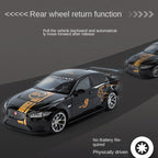 Qiyi 1:18 Scale Licensed Jaguar XE SV Project 8 Die-Cast Alloy Model Toy - Opening Doors, Sound & Light, Pull-Back Function, Shock Absorption, Steering, Foldable Mirrors & Removable Fuel Cap - Official Performance Sedan Collection