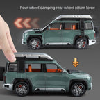 XHD 1:24 Die-Cast Alloy Model - Compatible with BYD Yangwang U8 - Luxury Off-Road SUV with Opening Doors, Sound & Light, Pull-Back Action, Shock Absorption & Steering