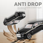 Chezhi 1:24 Scale Die-Cast Alloy Model Toy Compatible with Rolls-Royce Spectre - Starlight Headliner, Foldable Spirit of Ecstasy, Removable Fuel Cap, Foldable Mirrors, Opening Doors, Sound & Light, Pull-Back Function, Shock Absorption, Steering & Horn