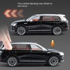 ZGTX 1:24 Die-Cast Alloy Model - Compatible with AITO M9 - Flagship Smart SUV with Opening Doors, Sound & Light, Pull-Back Action, Shock Absorption, Steering, Horn & Foldable Mirrors