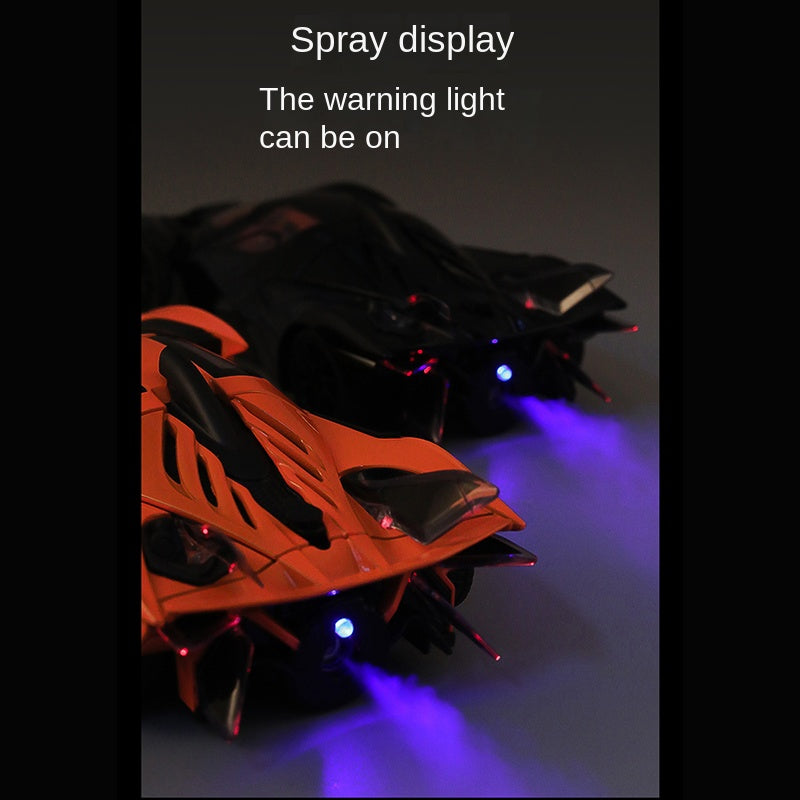 XHD 1:24 Scale Die-Cast Alloy Model Toy Compatible with Apollo Intensa Emozione - Smoke Effect, Opening Doors, Sound & Light, Pull-Back Function & Shock Absorption - Hypercar Collection