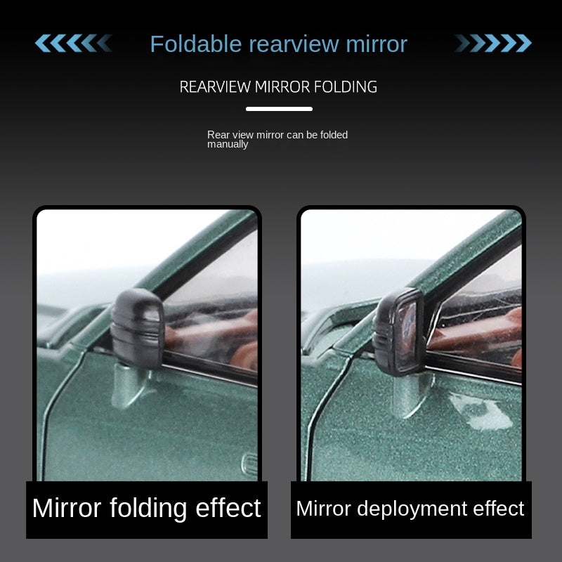 ZGTX 1:24 Die-Cast Alloy Model - Compatible with Yangwang U8 - Luxury Off-Road SUV with Opening Doors, Sound & Light, Pull-Back Action, Shock Absorption, Steering, Horn & Foldable Mirrors