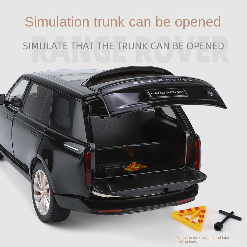 Qiyi 1:18 Scale Licensed Land Rover Range Rover SV Autobiography 2022 Edition Die-Cast Alloy Model Toy - Opening Doors, Sound & Light, Shock Absorption, Steering & Horn - Official Luxury SUV Collection