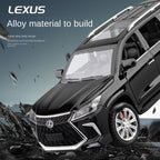 Chezhi 1:24 Scale Licensed RC Remote Control Lexus LX570 Die-Cast Alloy Model Toy - Remote Controlled Forward/Backward & Steering, Horn Sound - Luxury SUV Collection