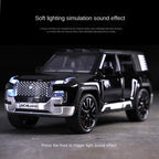 Jinchejiang 1:32 Scale Die-Cast Alloy Model Toy Compatible with BYD Yangwang U8 - Opening Doors, Sound & Light, Pull-Back Function & Shock Absorption - Luxury Off-Road EV Collection