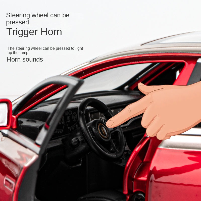 OK 1:24 Die-Cast Alloy Model - Compatible with Hongqi H9 - C+ Luxury Executive Sedan with Opening Doors, Sound & Light, Pull-Back Action, Shock Absorption, Horn & Opening Fuel Cap