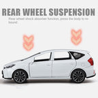 OK 1:32 Scale Die-Cast Alloy Model Toy Compatible with Toyota Prius - Opening Doors, Sound & Light, Pull-Back Function, Shock Absorption & Horn - Hybrid Electric Vehicle Collection