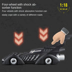 QiYi 1:18 Licensed 1995 Batmobile Die-Cast Alloy Model - Official Batman Forever Movie Replica with Spray Effect, Opening Doors, Sound & Light