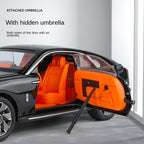 Jin Lifang 1:24 Die-Cast Alloy Model - Compatible with Rolls-Royce Spectre - First-Ever Electric Luxury Coupe with Starlight Headliner, Foldable Spirit of Ecstasy, Opening Fuel Cap, Opening Doors, Sound & Light, Pull-Back Action, Shock Absorption