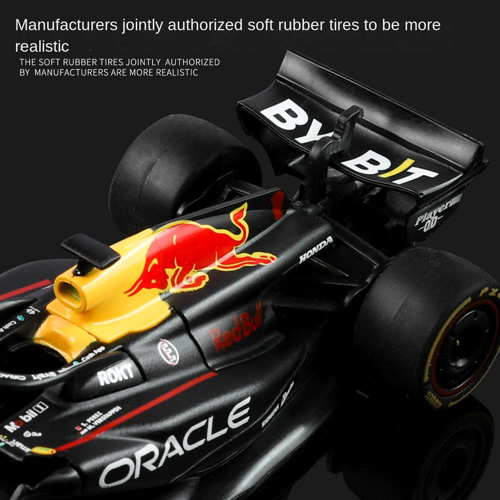 Black Mamba 1:43 Scale Licensed Red Bull RB19 Max Verstappen Championship Edition F1 Racing Car Die-Cast Alloy Static Model - Official F1 Motorsport Collection